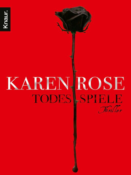 Cover image for Todesspiele